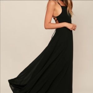 Lulu’s strappy to be here maxi dress